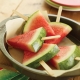 Watermelon Slice Popsicles