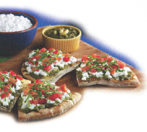 rc-pita pesto pizza