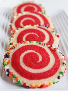 Christmas Spiral Cookie