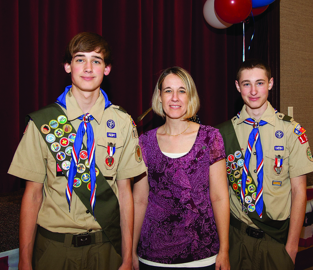 (L-R) Brandon, Lauralee and Cameron Bullock.