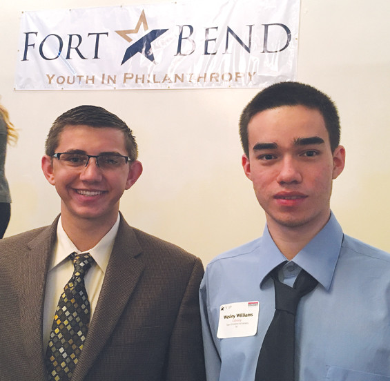 (L-R): YIP winners Kutter Korcynski and Wesley Williams.