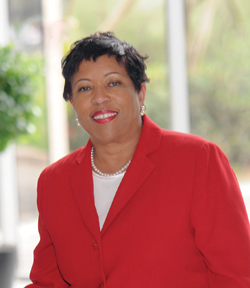 Evelyn Peters Dean, newly elected president of Delta Sigma Theta Sorority, Inc.