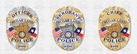 Sugar Land City Council approved the Sugar Land Police Academy Alumni Association's donation of 150 badges on Aug. 2.